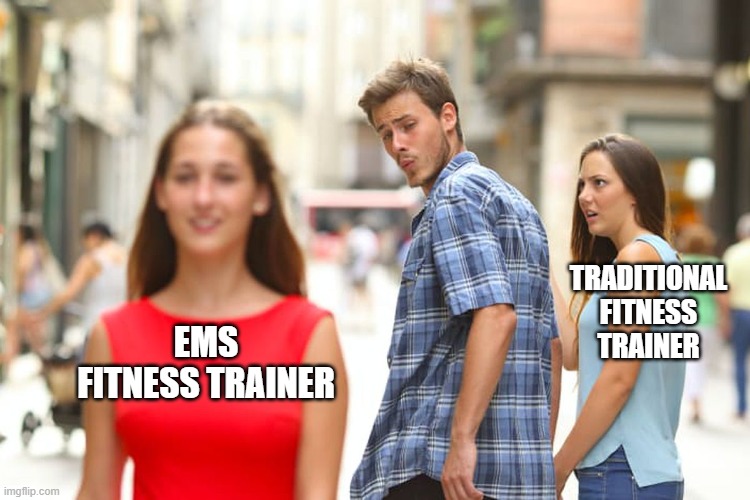 Distracted Boyfriend EMS Meme